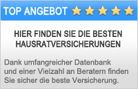 Hausratversicherung Testsieger